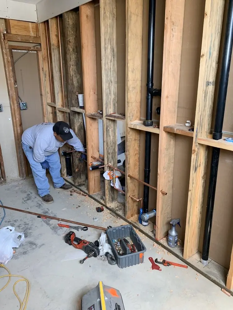 Commercial rough-in plumbing for Commercial Plumbing in East Crest Estates